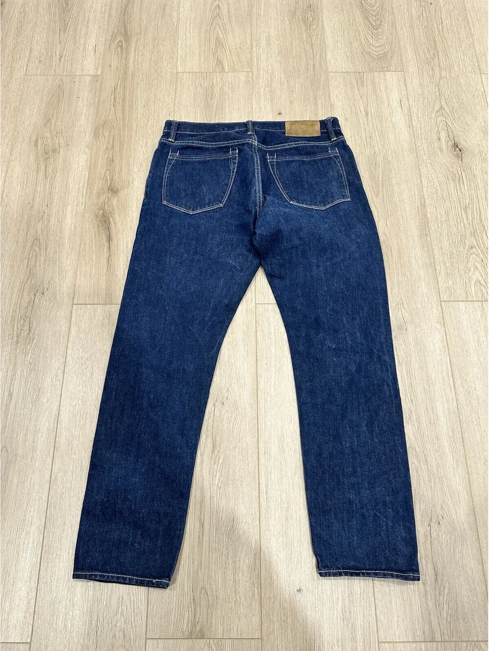 Todd Snyder Selvedge Jeans 32x29 Blue Slim Raw Denim 12.5 Oz Cotton